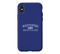 Whitefish Montana - MT Case for iPhone X/XS