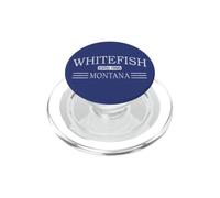 Whitefish Montana - MT PopSockets PopGrip for MagSafe
