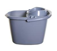 Whitefurze-14lt Mop Bucket-Silver