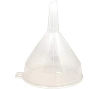 Whitefurze 2 x Plastic Funnel 14cm Clear
