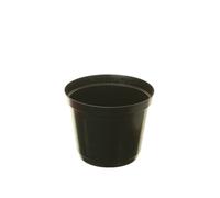 Whitefurze 23cm Tomato Ring Planter, Black