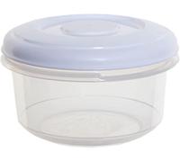Whitefurze 250ml Round Food Storage box with Lid F0150