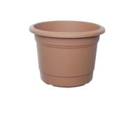 Whitefurze 25cm Round Milano Planter, Terracotta