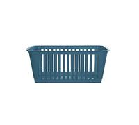 Whitefurze 25cm Storage Basket for Home, School or Office in Grey/Silver