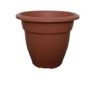 Whitefurze 30Cm Round Bell Planter Terracotta
