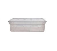 36cm Storage Box Spacemaster Clear Plastic Stackable