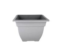 Whitefurze 38cm Square Bell Planter - Grey