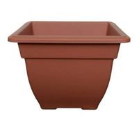 Whitefurze 38Cm Square Bell Planter Terracotta