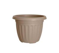 Whitefurze 40cm Athens Round Planter Taupe G07R40TP
