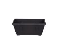 Whitefurze 40cm Venetian Window Box, Black
