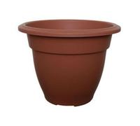 Whitefurze 45Cm Terracotta Colour Round Bell Plant Pot Flower Planter Plastic