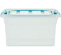 Whitefurze Carry Storage Box 7 L Transparent 31 x 20.5 x 17 cm