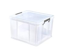 Whitefurze Allstore 48LTR 490X440X320MM Storage Box with Lid