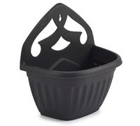 Whitefurze Athens Wall Planter 32cm Black