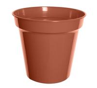 (8" Pot (Pack of 1)) Terracotta Colour Plastic Plant Flower Pots or Saucers - Various sizes 3" to 15"