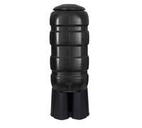 Whitefurze Black Waterbutt Kit - 100L