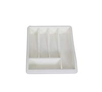 Whitefurze Cutlery Tray, Cream