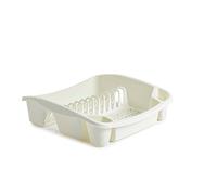 Whitefurze Dish Drainer, Plastic, Cream, Small