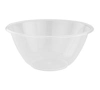 Whitefurze Durable 25cm Large Plastic Mixing Bowl Item [Pack of 10]