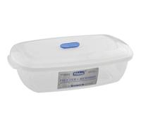Whitefurze Rectangular Freezer to Microwave Storer 1L, Size 1 Litre, Plastic | Charlies