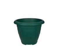 Whitefurze G02014 43cm Venetian Round Planter - Forest Green