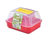 Kids Propagator Plastic Red With Clear Lid