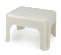 Whitefurze H23218 Cream 24 Centimeter High Plastic Step Stool