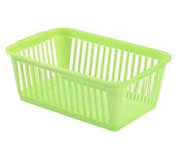 Whitefurze Handy Basket, Plastic, Lime Green, 30 cm
