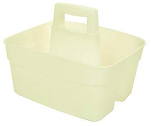 Whitefurze Kitchen Caddy with Insert, Plastic, Natural