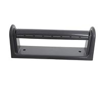 Whitefurze Kitchen Roll Holder Wall Mount Plastic Material Silver Colour, Suitable for Standard Size Rolls up to 24 cm Wide, 30 cm Wide x 12 cm Deep x 7 cm High