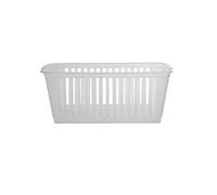 NEW 10 X NATURAL CLEAR WHITEFURZE HANDY STORAGE BASKET 25 x 16 x 8 cm / 25CM