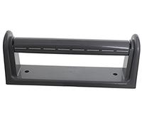 Whitefurze NEW Wall Mounted KITCHEN TOWEL ROLL HOLDER Grey/Silver - Wall Mountable