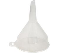 Whitefurze Plastic Funnel 8 cm (3") (WT887), Off White, 1-Pack