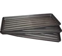 Whitefurze PLASTIC GROW BAG GROWBAG TRAY GARDEN PLANT WATERING TRAYS 1 2 4 5 10 PACK (2 Trays)