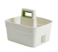 Whitefurze Plastic Handy Kitchen Cleaning DIY Tool Utility Caddy Storage Cream