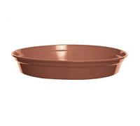 Whitefurze Plastic Plant Pot Saucer 24Cm Terracotta Colour For 10 Inch Plant Pot