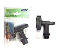 Whitefurze Spare Tap For Water Butt in Black, Plastic | Charlies