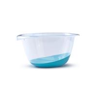 Whitefurze Premium Mixing Bowl, Teal, 6L with Integral Pouring Lip, Non-Slip Base, Durable H03P60T