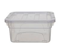 Whitefurze Spacemaster PP (Polypropylene) Storage Box 2 L Transparent 18 x 16 x 9 cm