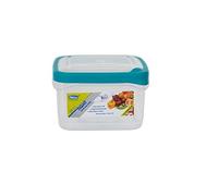 Whitefurze Square Seal Tight Container, Plastic, Teal, 1.4 Litre