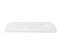 Whitefurze Stack&Store PP (Polypropylene) Lid Transparent 50 x 36 x 2 cm
