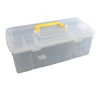 Whitefurze Utility Box, 5L in Clear, Size 5 Litre, Plastic | Charlies