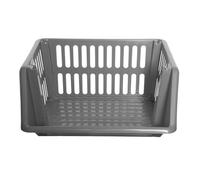 Whitefurze Vegetable Rack, Silver, 35 cm