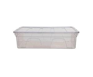 Whitefurze WF-S0936MNL0 36 cm Spacemaster Mini Shelves Storage Solution Kitchen Home New, Clear, 356