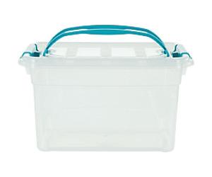 Whitefurze Whitefurze PP (Polypropylene) Storage Box 13 L Transparent 38 x 26 x 21 cm
