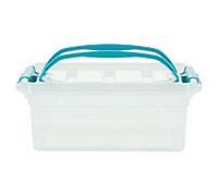 Whitefurze Whitefurze PP (Polypropylene) Storage Box 5 L Transparent 31 x 20.5 x 12 cm