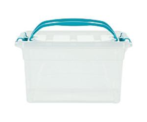 Whitefurze Whitefurze PP (Polypropylene) Storage Box 7 L Transparent 31 x 20.5 x 17 cm
