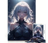 Whitehaired War 1000 Pieces Puzzles for Adults Clear Thinking Stress Relief Fun Precise Edges Lovely Gift (50x75cm)