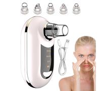 Whitehead Remover Pore Vacuum, 3 Level Suction Extractor, Usb Rechargeable Facial Cleaning Tool for Men Women Teens, Skincare Device for Home, Bath Travel and Daily Skincare Routine