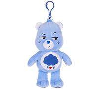 Whitehouse Care Bears Bagclip Plush Key Pendant 6 Different Figures, 14 cm Original Cuddly Toy - Unlock The Magic - Super Soft Teddy Bear for Satchel Backpack Bag (Grumpy Bear)